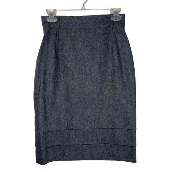 Escada Wool and Cashmere Blend Skirt - Picture 4 of 6